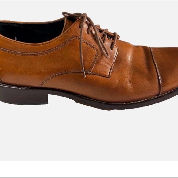 Johnston Murphy Shoes 13M Saddle Tan Oxford main image 4